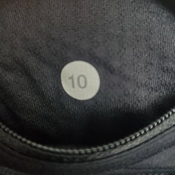 Lululemon Turbo Run Black Shorts with Ruffles Size 10 - Picture 8 of 10